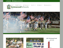 Tablet Screenshot of gatewoodschool.com
